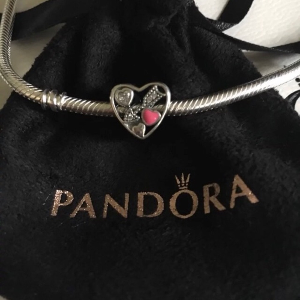 PANDORA Struck By Love Charm, 792039cz
